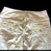 Pure Color Yellow Capri Crop Pant 27 Waist