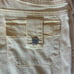Pure Color Yellow Capri Crop Pant 27 Waist
