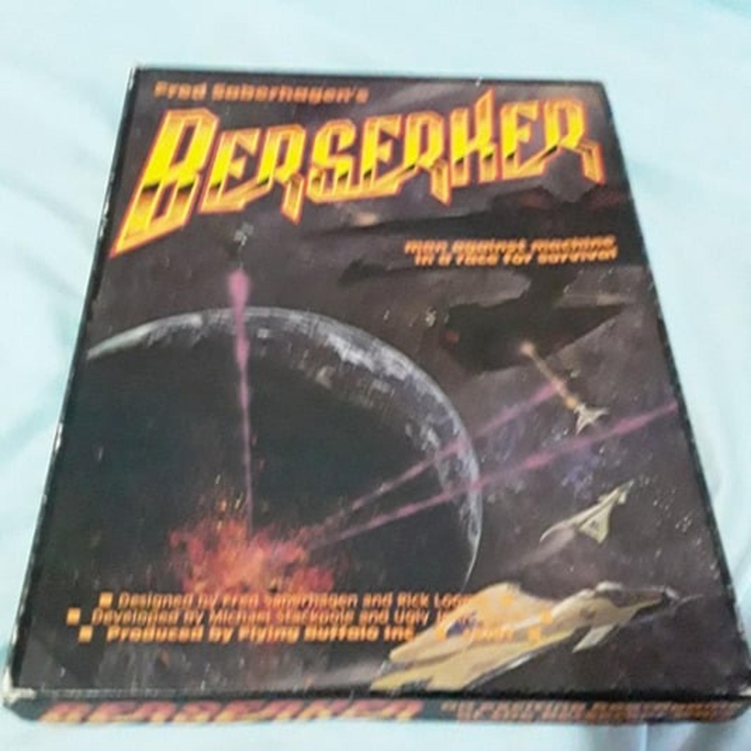 Vintage 1982 Fred Saberhagen's Berserker Space Conflict RPG Sci Fi Board game
