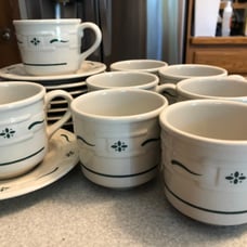 NEW Longaberger Pottery Woven Traditions