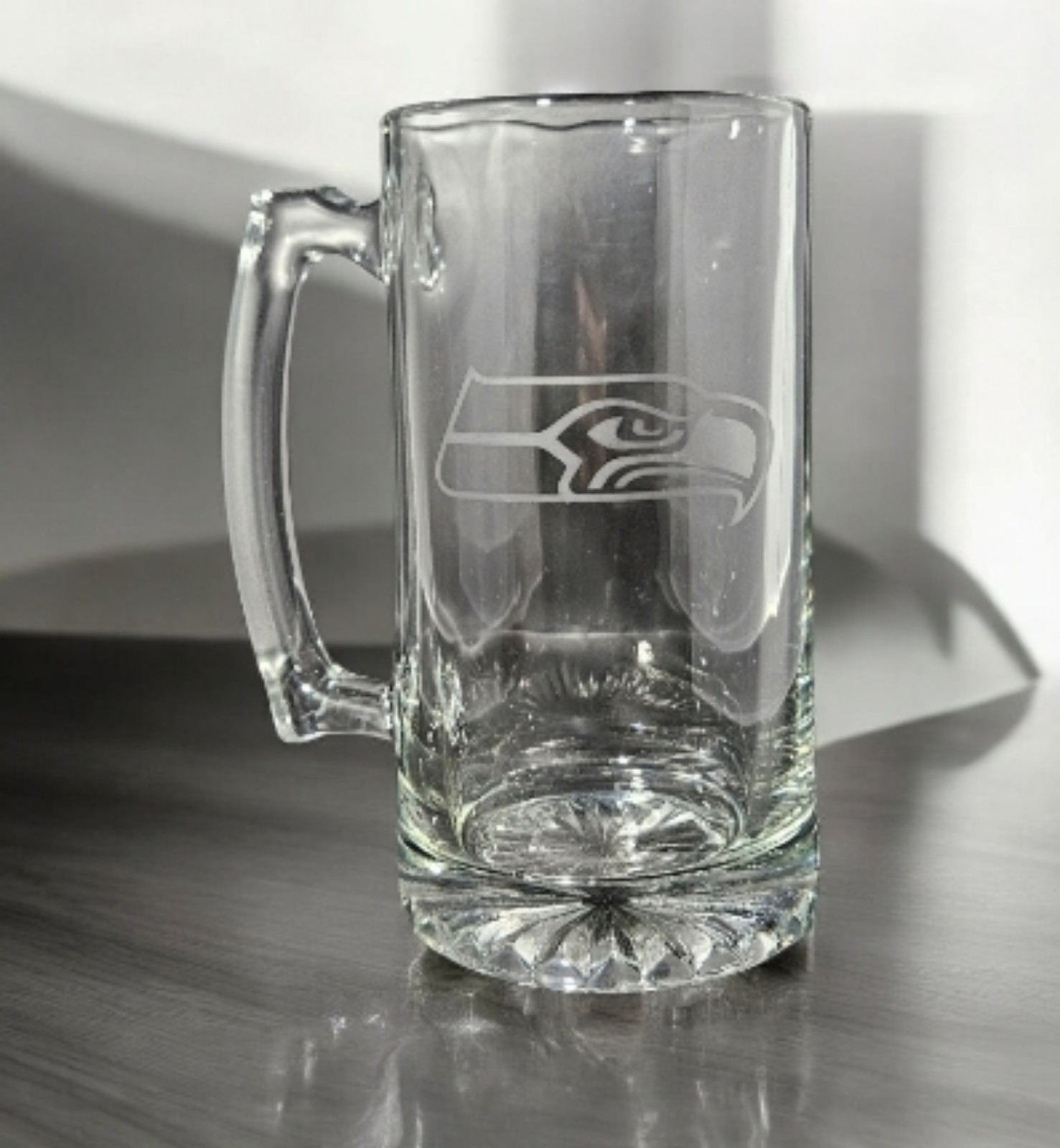 Seattle Seahawks Beer Mug (READY TO SHIP)