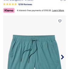 Fair Harbor Bungalow Swim Trunks — XL