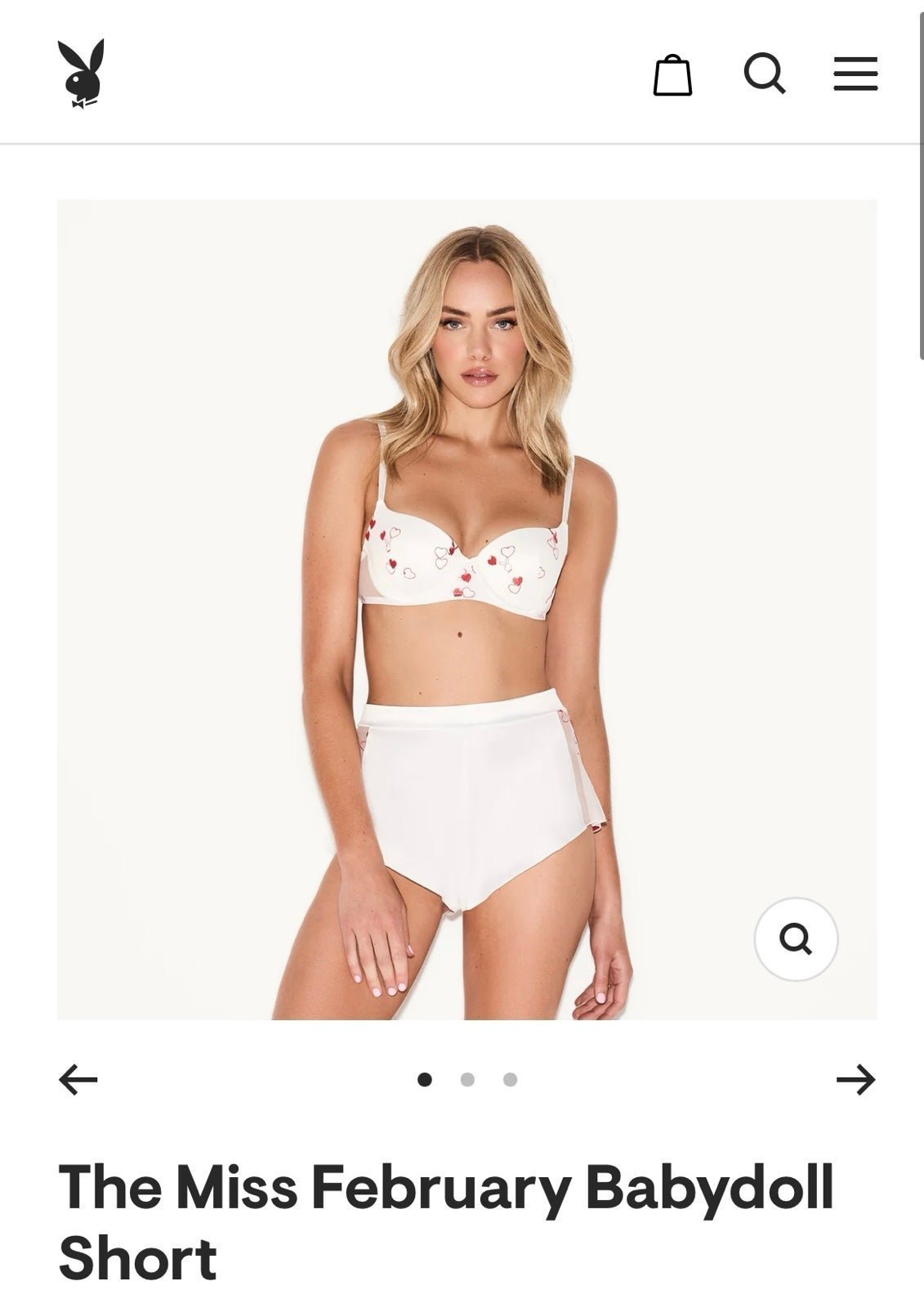 Playboy bunny short XS