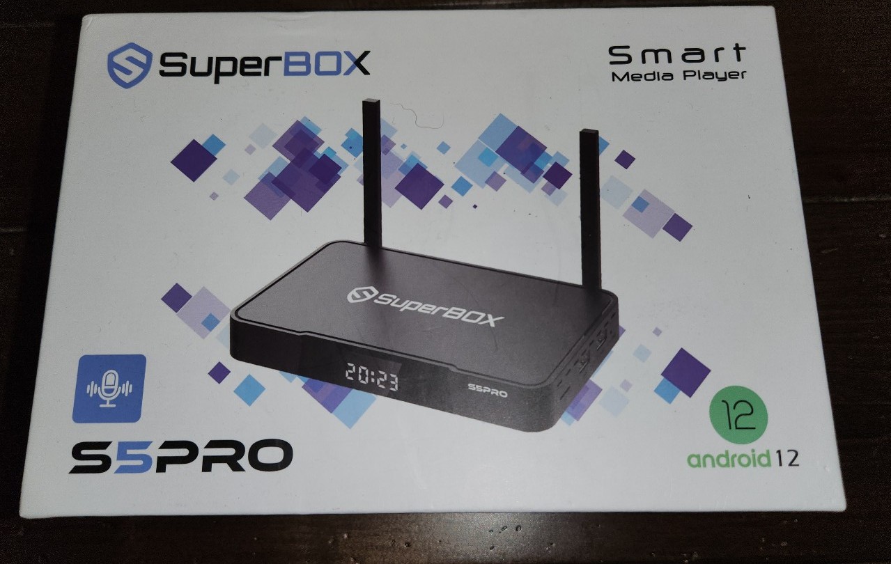 SuperBox S5 Pro 8K Kit with Backlit Mini Wireless Keyboard Remote