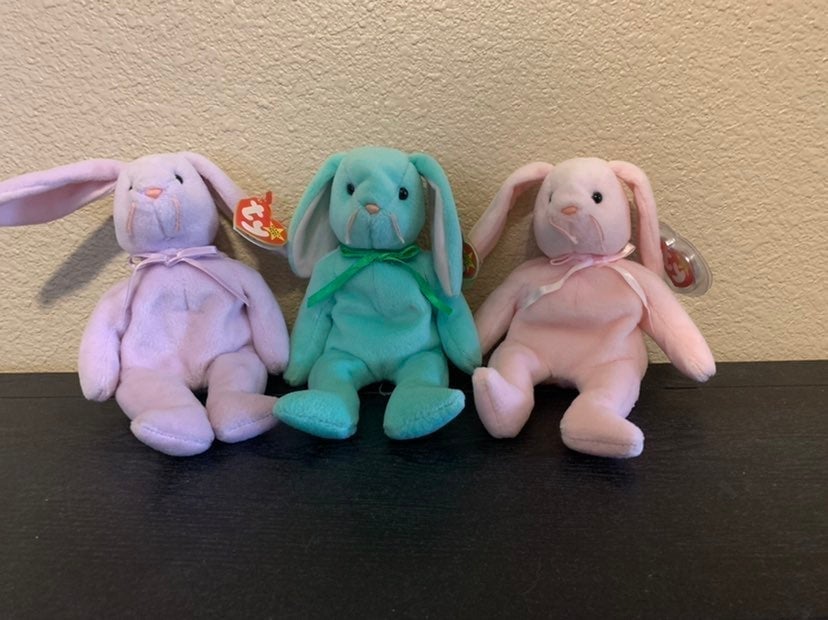 Rare all PVC Ty Beanie Babies set