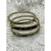 Vintage/Antique Gold/Silver Mix Abalone/Mother of Pearl Design Bracelets 3pc set