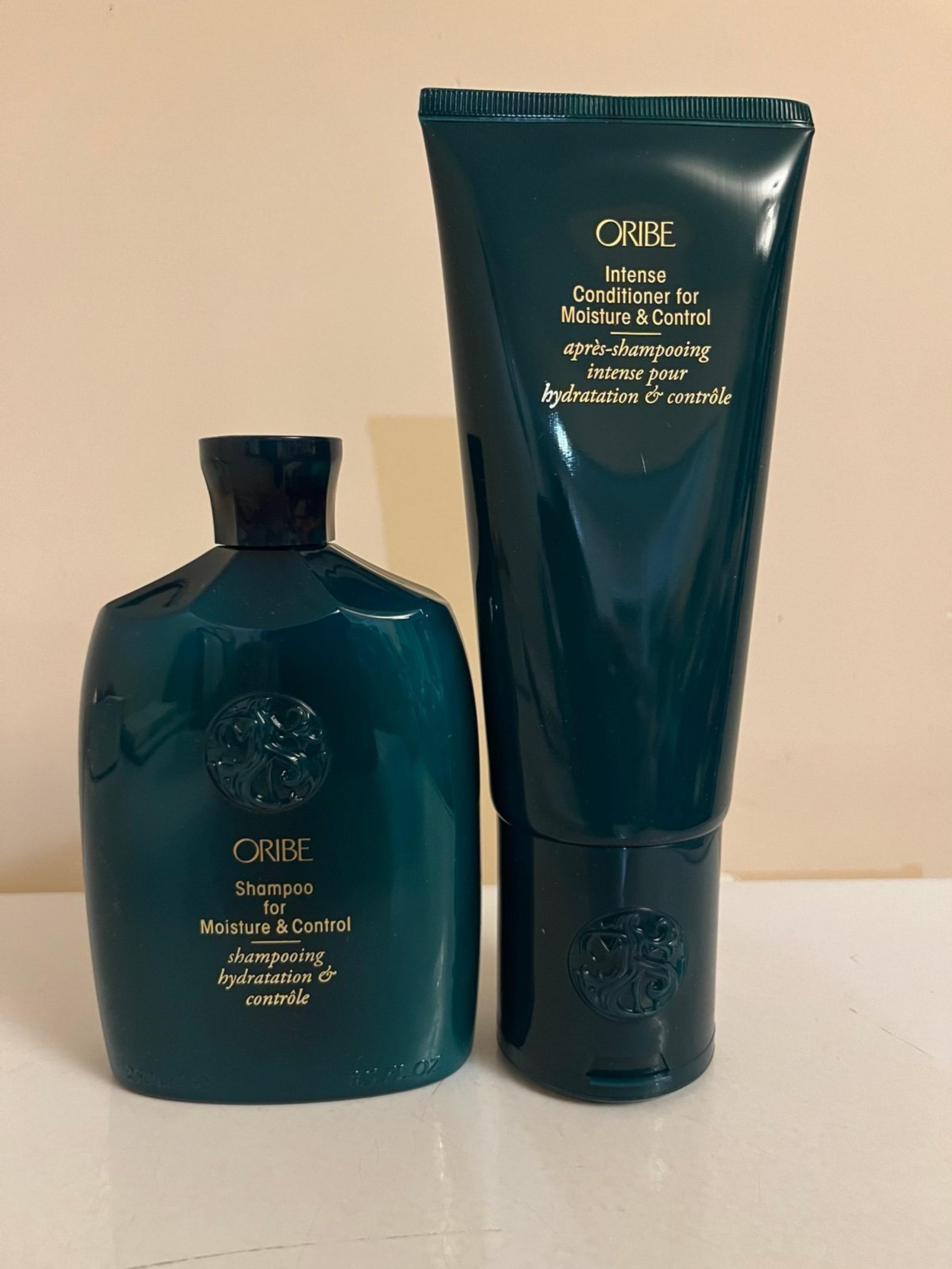 Oribe Shampoo Moisture & Control Shampoo 8.5 oz  & Conditioner 6.8 oz Duo…