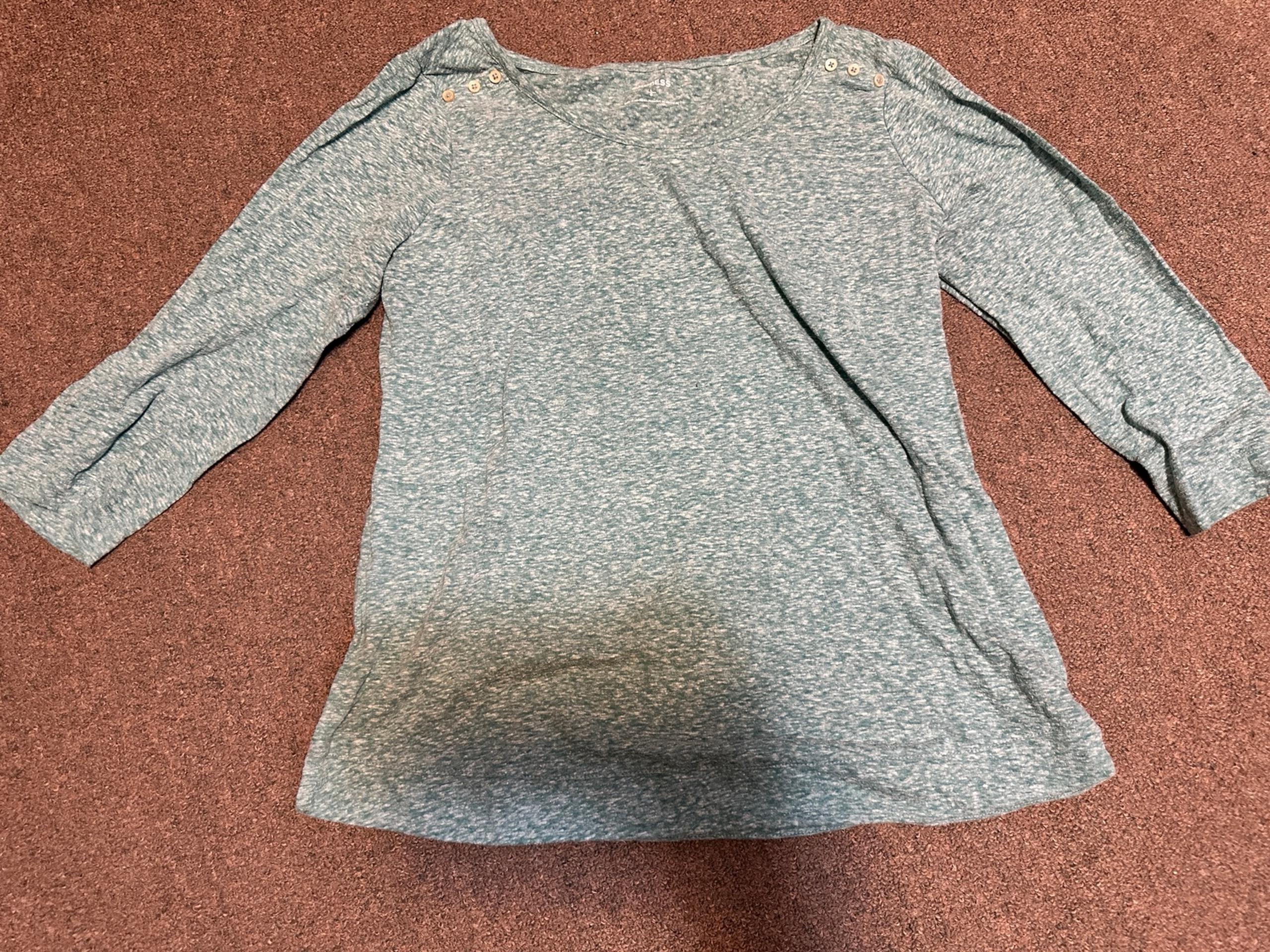 Express 3/4 Sleeve Women’s Shirt Size L Large