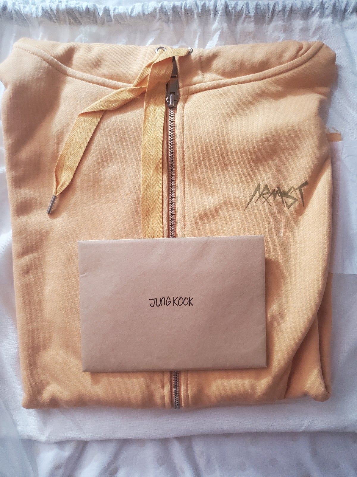 BTS Artist-Made Collection - Jungkook Armyst Hoodie (Yellow / M)