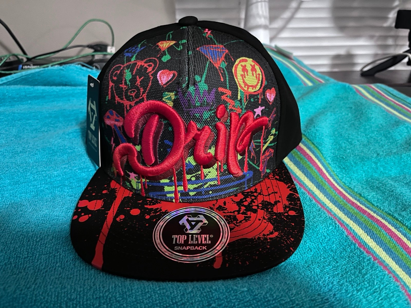 cap snapback top level