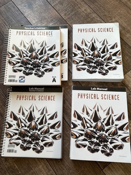 Physical Science fifth edition curriculum