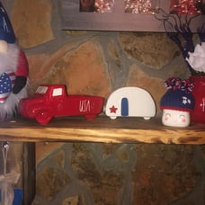 Rae dunn camper and truck