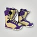Celsius Women's Belmont Traditional Lace Snowboard Boots Cream/Purple Size 5