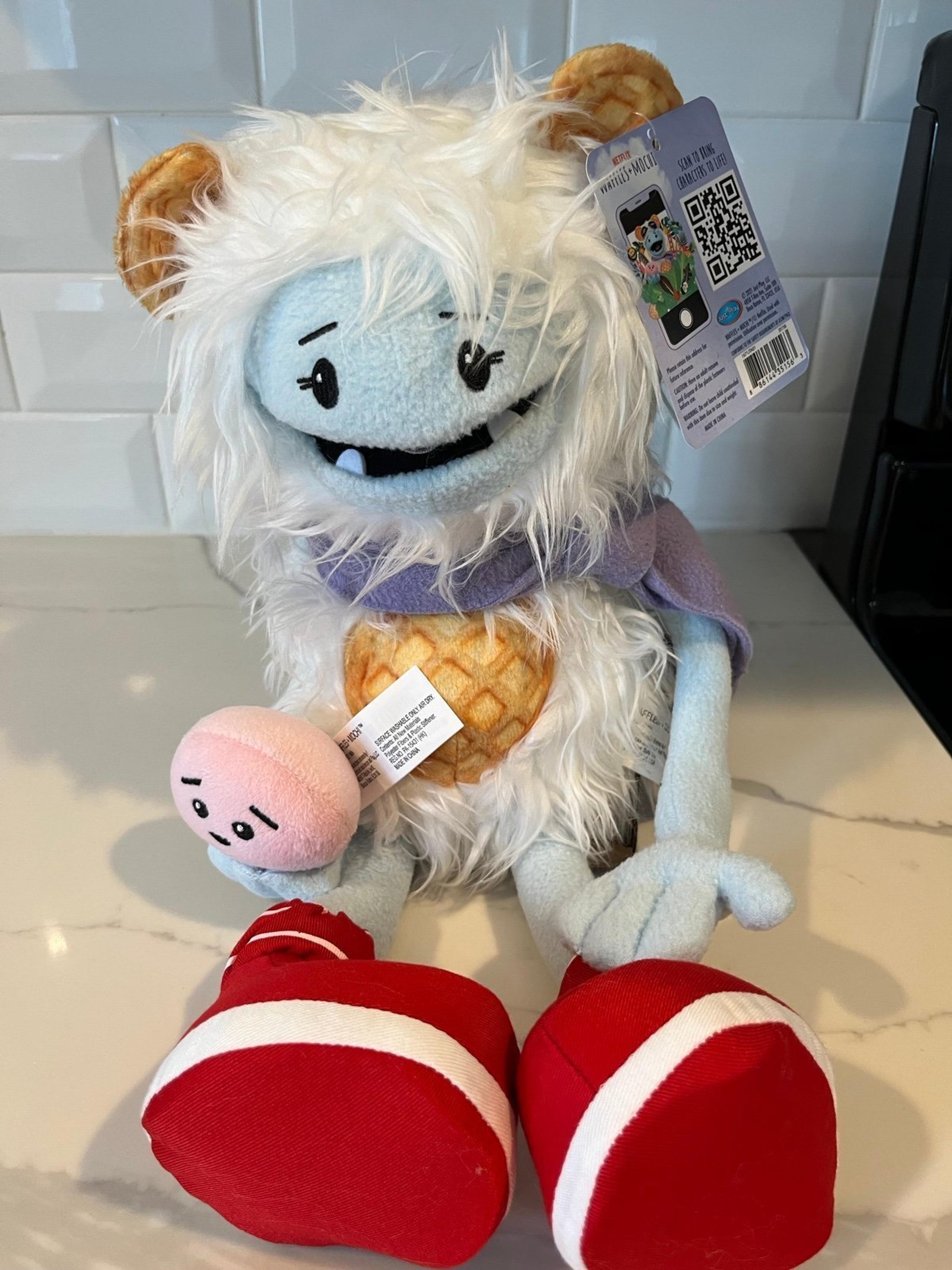 Waffles & Mochi Yeti Walmart Exclusive 17" Plush Michelle OBAMA NETFLIX ORIGINAL