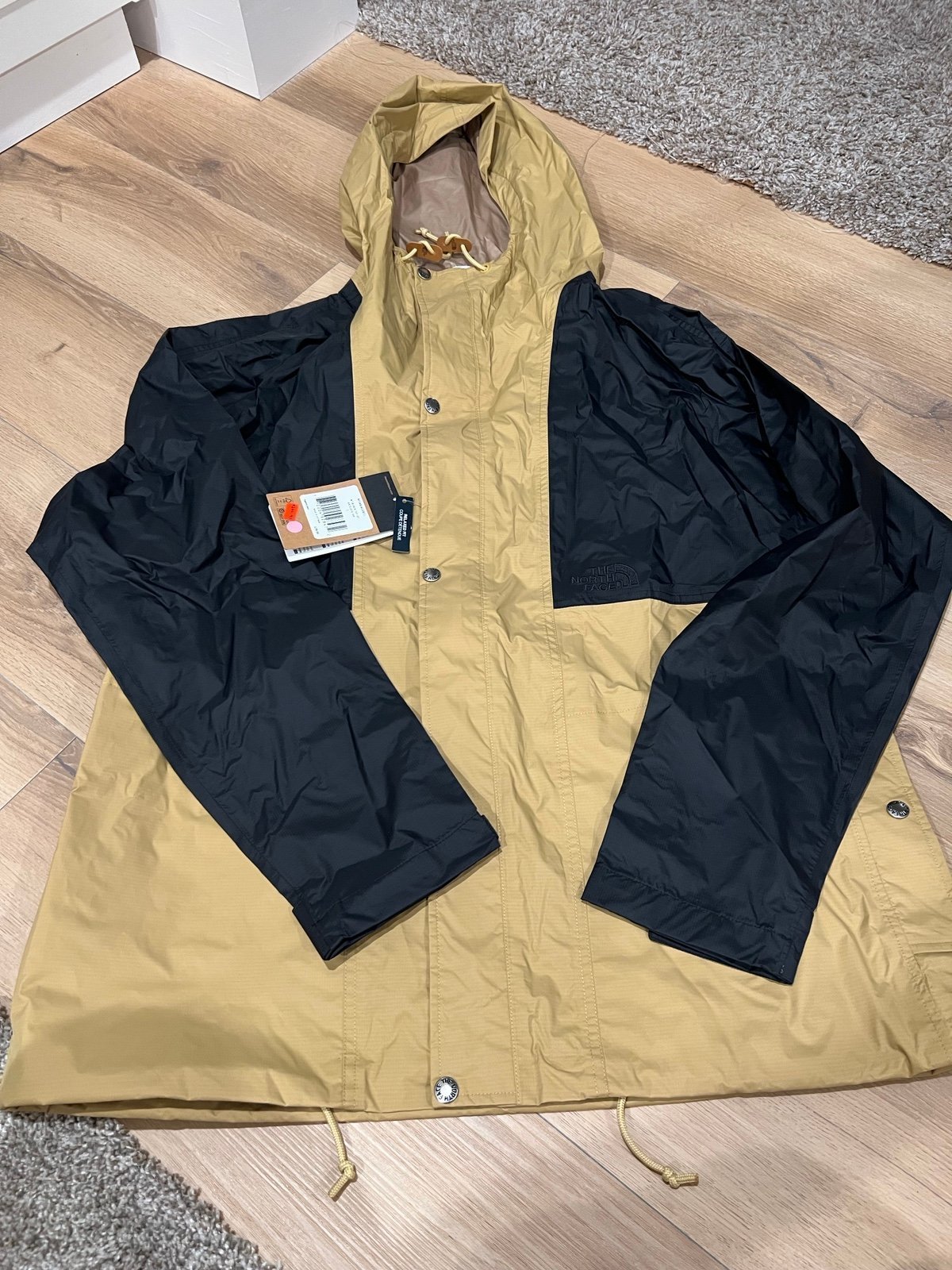 Men’s The North Face M 78 Rain Top Jacket Antelope Tan Large