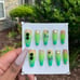 Luxury Green Crystal Press On Nails