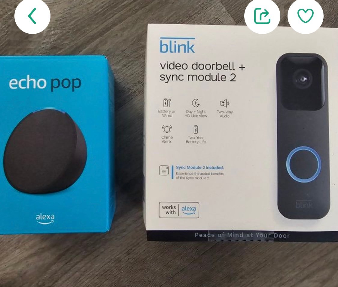 blink video doorbell