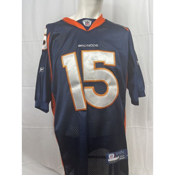 Tim Tebow #15 Denver Broncos Reebok Jersey Mens Size 52 XXL
