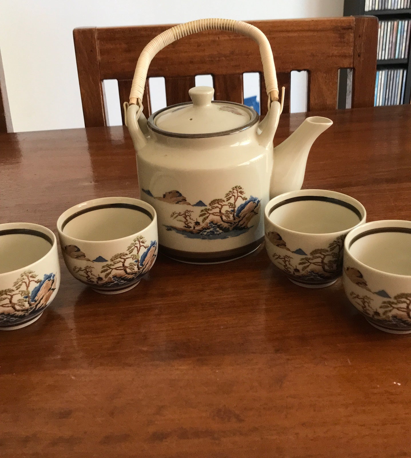 Vintage Japanese tea set