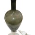 Italian Empoli Art Glass Gray Decanter With Stopper Vintage MCM