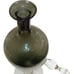 Italian Empoli Art Glass Gray Decanter With Stopper Vintage MCM
