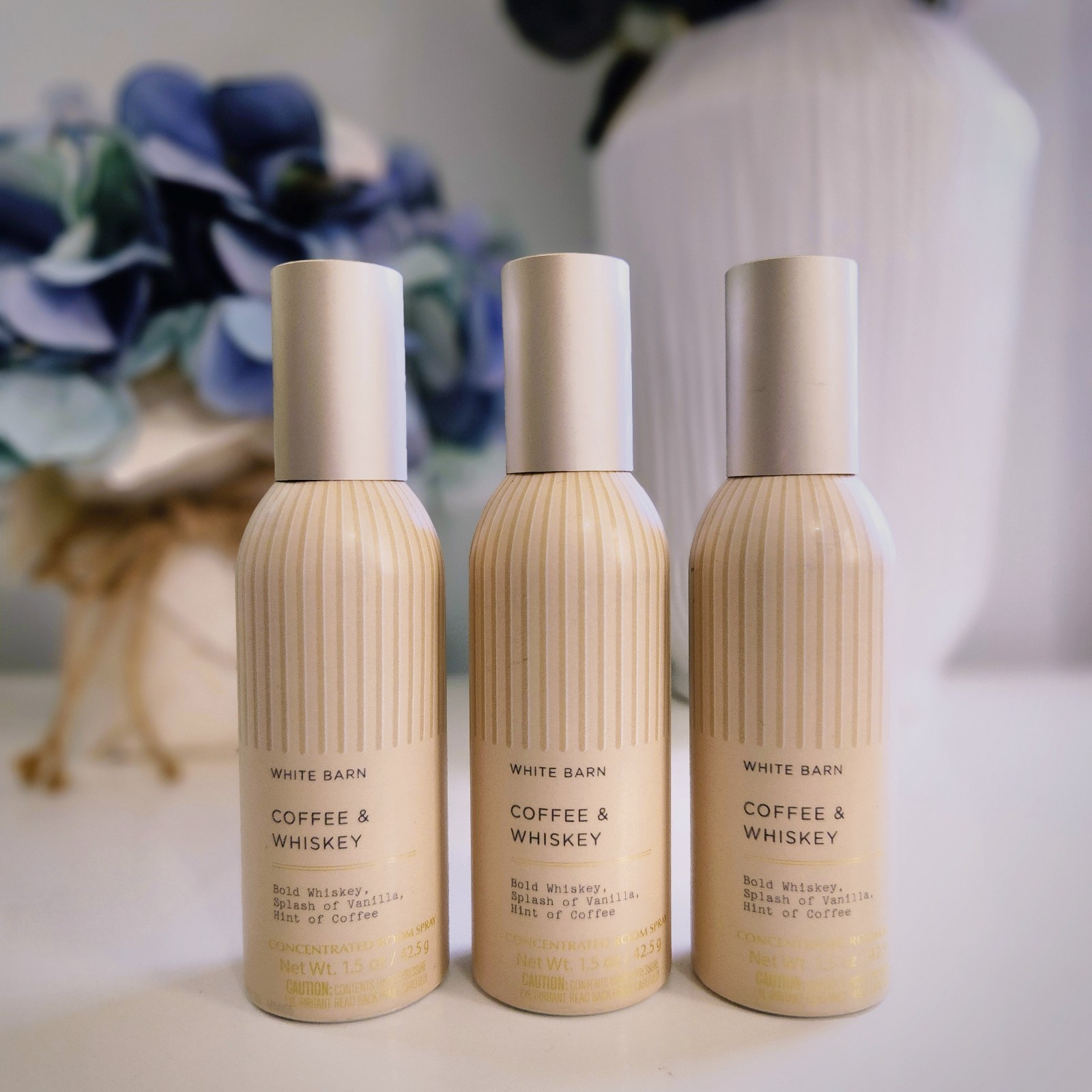 3 Coffee & Whiskey concentrated room spray Bath and Body Works. New!