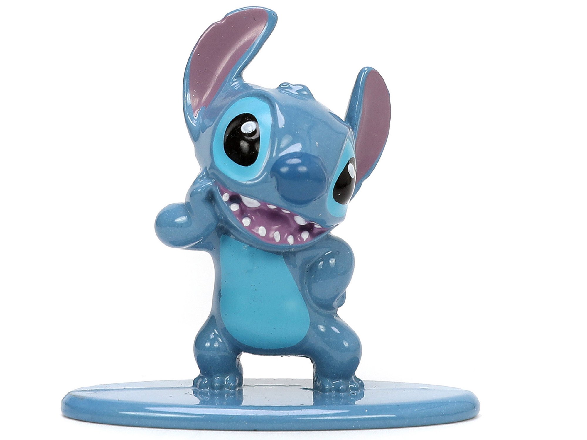 Volkswagen Beetle Matt Blue (Weathered) and Stitch Diecast Figure Lilo and Stit