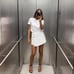 Zara Women's White Skirt