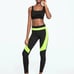 NEW (L) VS PINK Legging + Campus Tee Lime