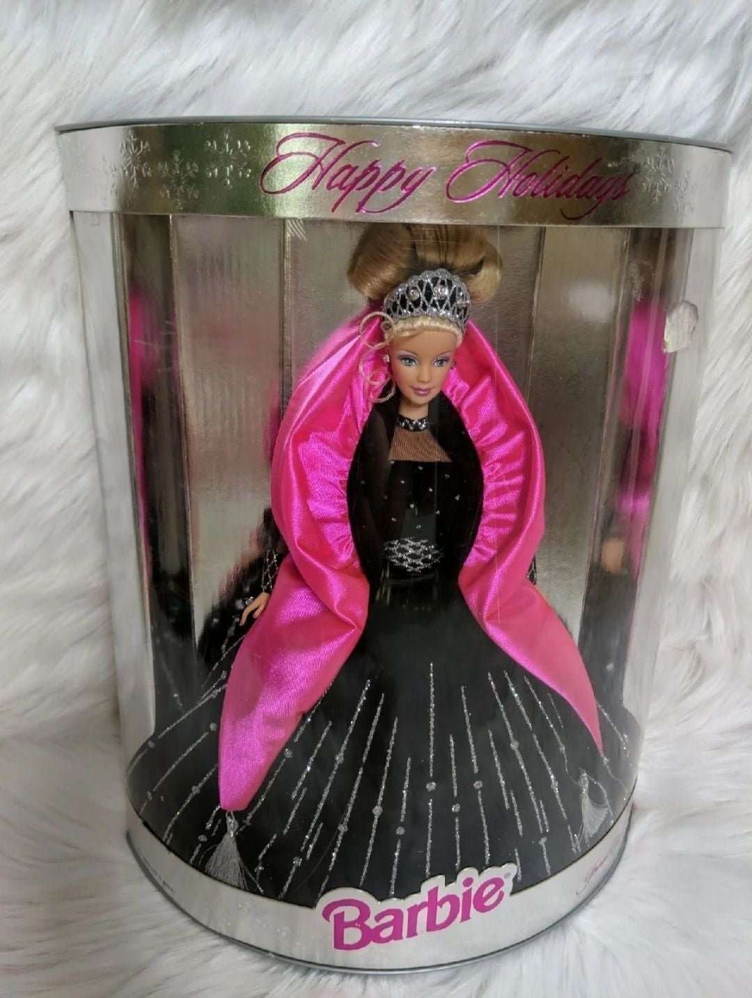 Happy Holidays Barbie New