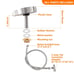 Sink Mounted Glass Rinser/Bottle Washer