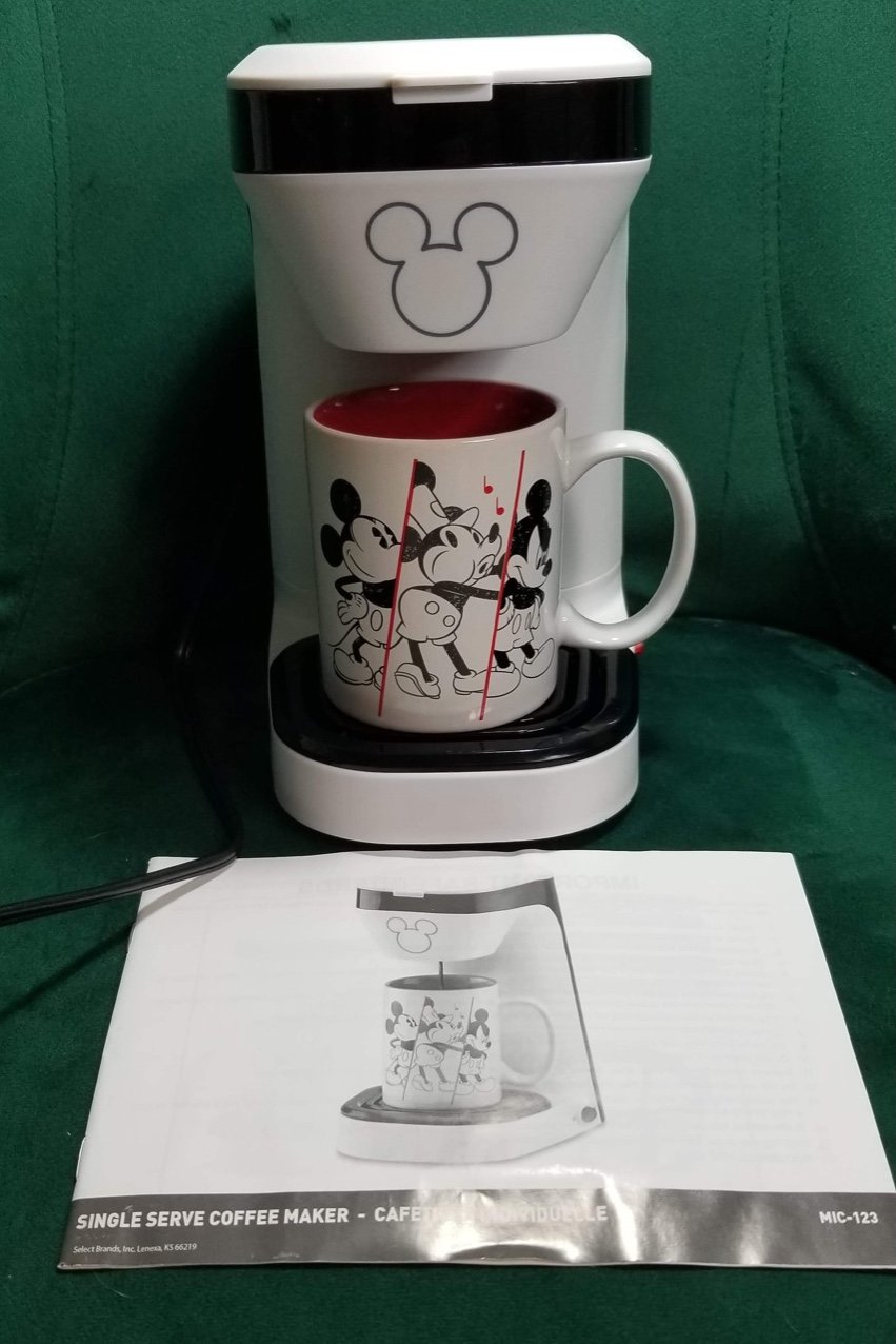 mickey mouse coffee maker