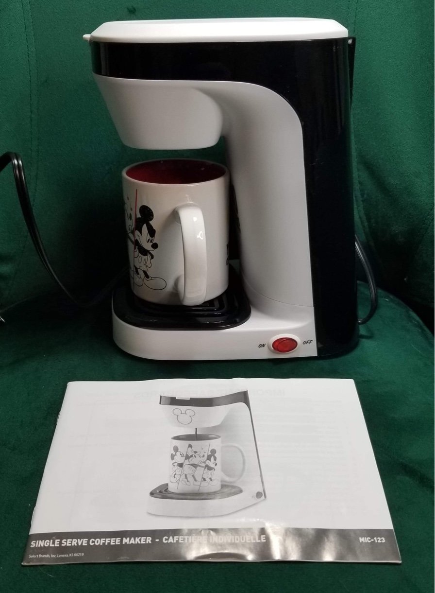 mickey mouse coffee maker