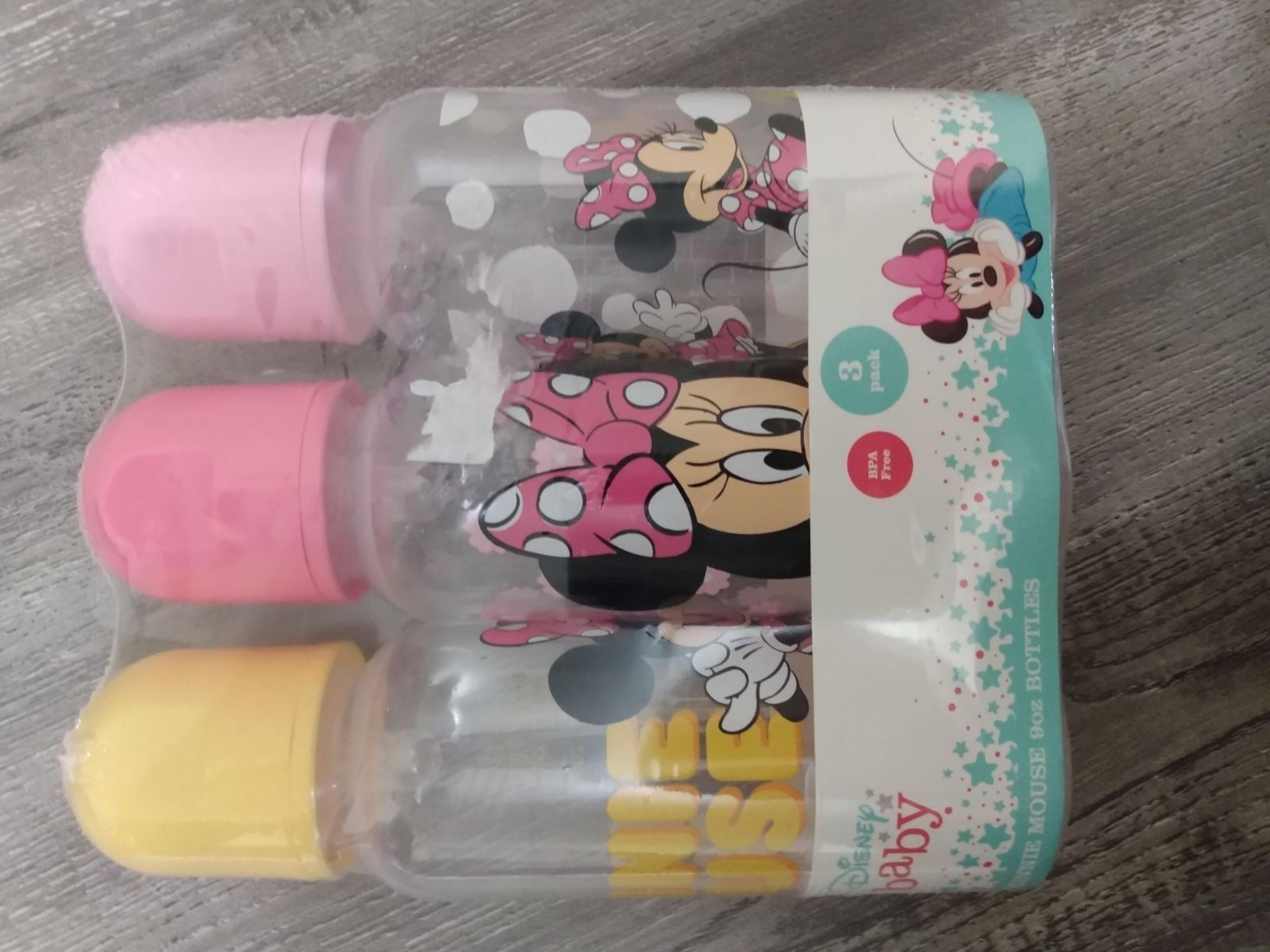 3 Pack Disney Baby Minnie Mouse Bottles