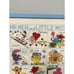 Vintage Handmade Cross Stitch Mr. Men Little Miss Art Framed