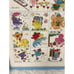 Vintage Handmade Cross Stitch Mr. Men Little Miss Art Framed