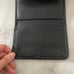 Coach Vintage Black Leather Swing Trifold Crossbody Snap Close Wallet Bag 4843