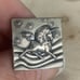 Rare Unique Vintage Swank Sterling Silver Unicorn Cuff Links