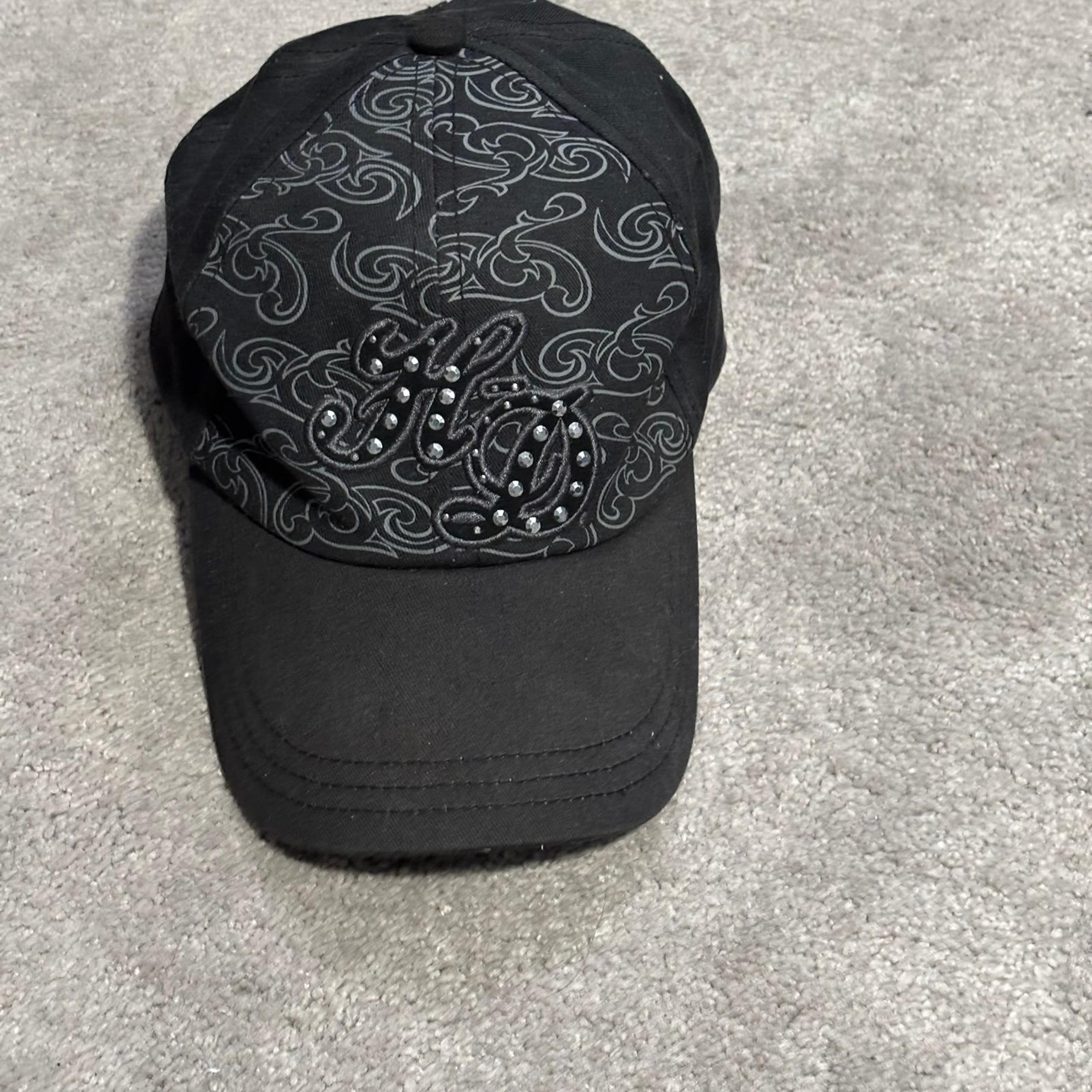 Harley Davidson Hat Women Baseball Cap Black Adjustable Strap  Embroidered