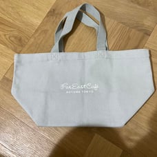 Kazumasa Oda far east cafe goods tote bag gray