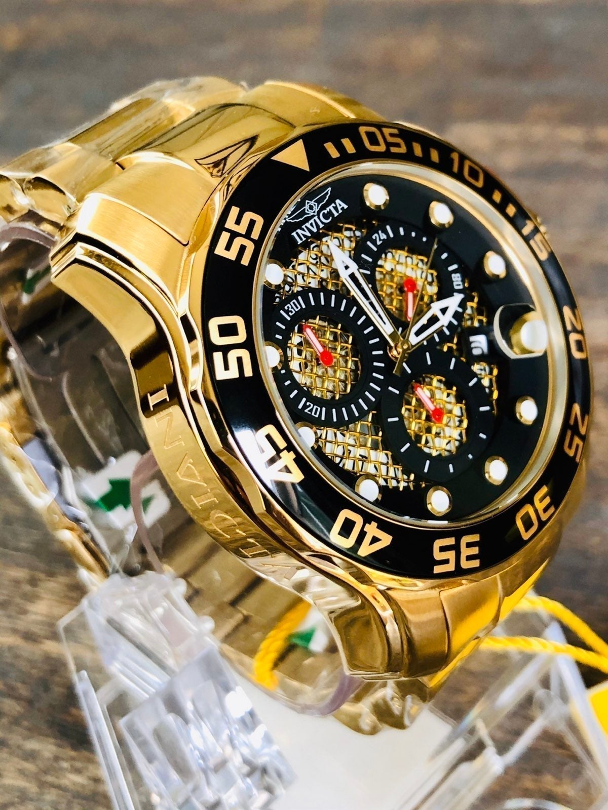 Invicta Watches For Men Chronograph New 48mm FAST SAME-DAY SHIPPING FEDEX