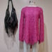 BREATHTAKINGAdam Lippes Collective Magenta Lace Tunic Top
