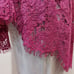 BREATHTAKINGAdam Lippes Collective Magenta Lace Tunic Top