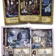 Mystic Dreamer Tarot box. Open box