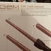 NEW GEM 3 in 1 CURL Designer Professional Ceramic Curler Styling Iron, GEMwith 3