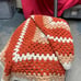 Handcrafted Crocheted Blanket 74x64