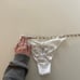 NEW SOLD OUT Skims Valentines Day Heart Dipped Thong Snow White M  brand new, si