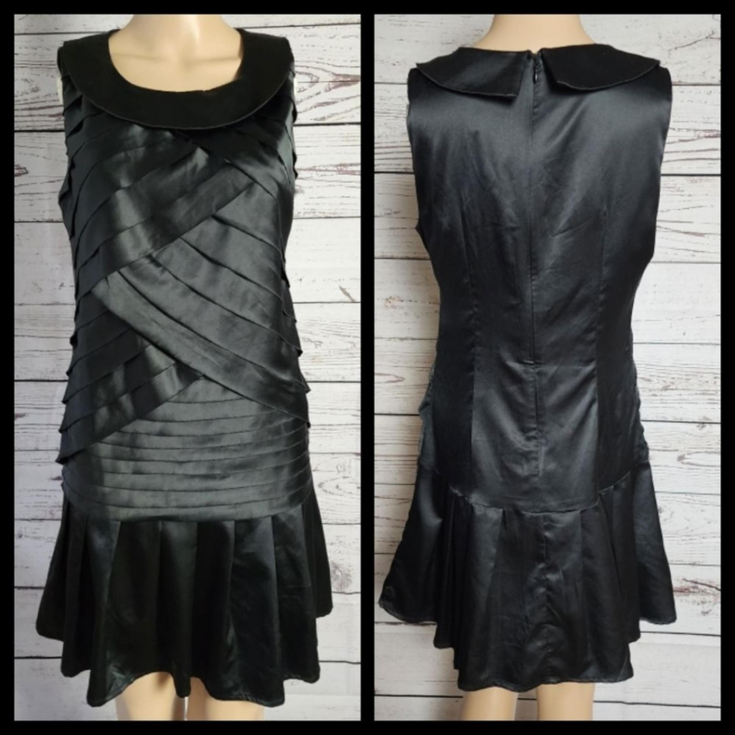 Esley Black Sleeveless Mini Dress Medium NWT