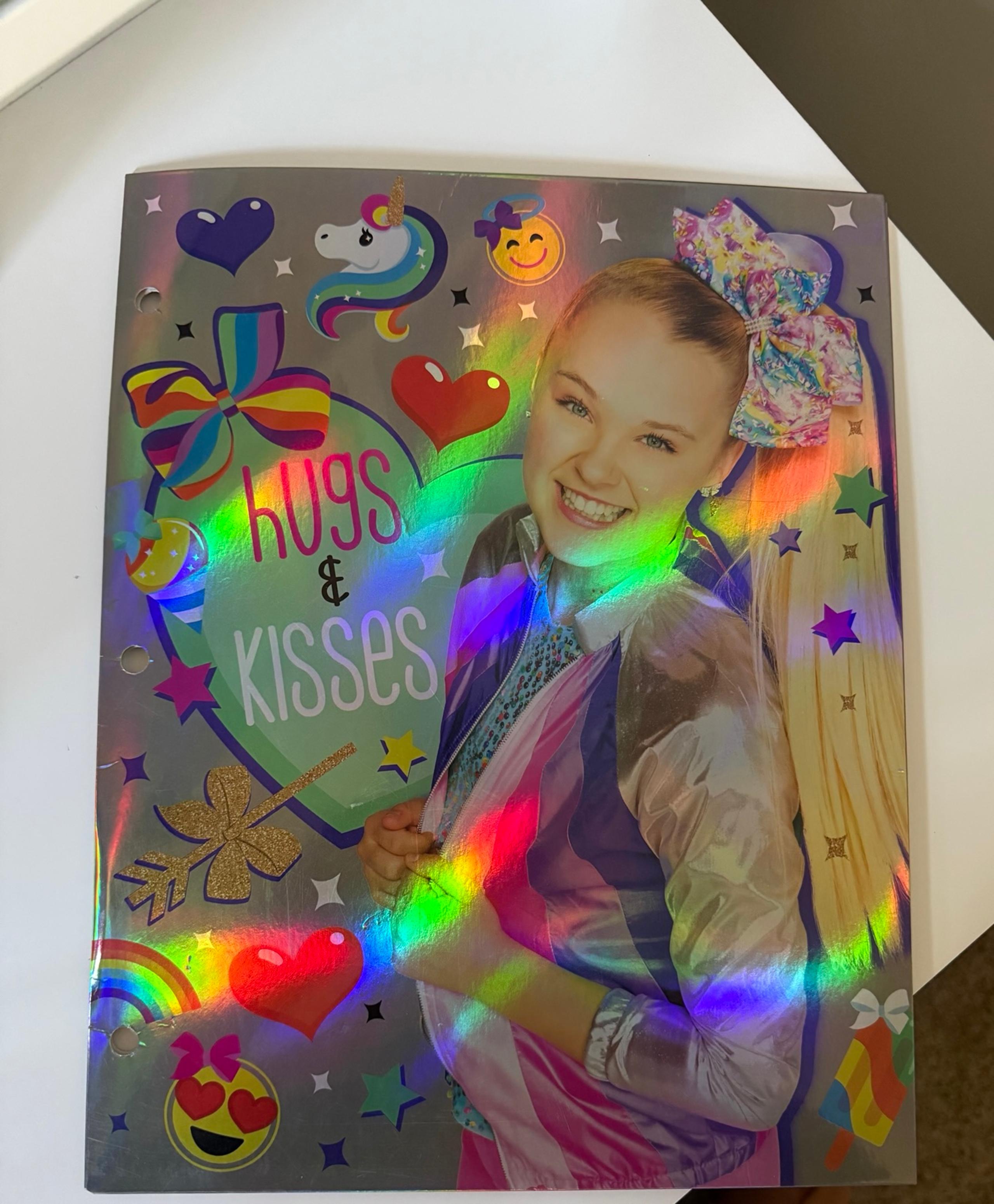 Jojo Siwa holographic folder