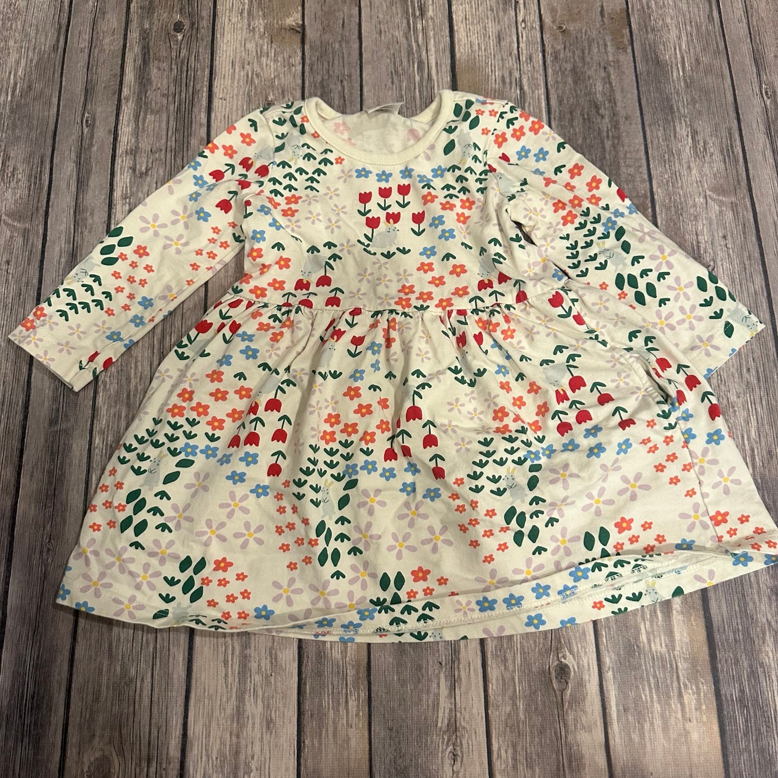 Hanna floral bunny dress vguc 80